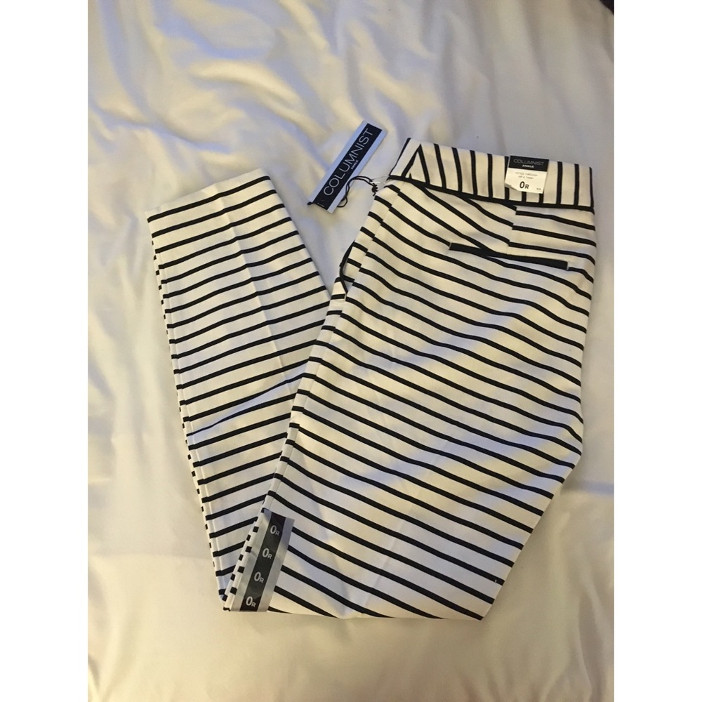 Striped express pants